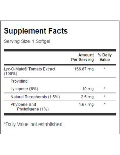 Ultra Lyc-O-Mato Lycopene 10 mg 2