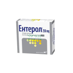 Ентерол капсули при остра инфекциозна диария 250мг х12 Biocodex