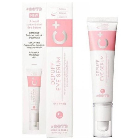 Околоочен серум против подути клепачи и торбички под очите с Кофеин OOTD Depuff Eye Cream C+