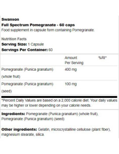Full Spectrum Pomegranate Whole Fruit -amp, Seed 2