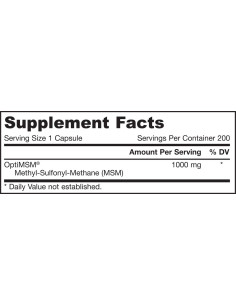 MSM Sulfur 1000 mg 2