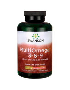 Multi Omega 3-6-9 (Flax, Borage, Fish)