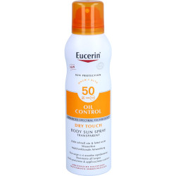 Eucerin прозрачен слънцезащитен аерозол спрей spf 50 200мл