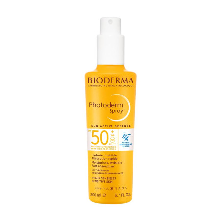 Bioderma Photoderm Слънцезащитен спрей SPF50+ 200 мл