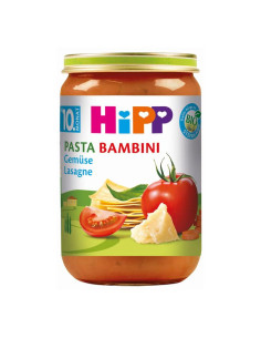 HIPP 6410 Био Лазаня Със Зеленчуци, храна за бебе, 220 гр