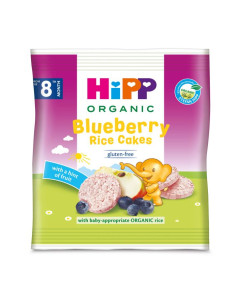 HIPP 3569 БИО Оризовки с боровинки , зърнен снакс, 30 гр