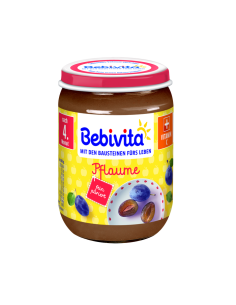 BEBIVITA 9- ДДС Сливи 1690, пюре, 190 гр