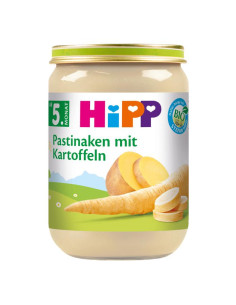HIPP 9- ДДС Пащърнак с картофи 4170, пюре, 190 гр