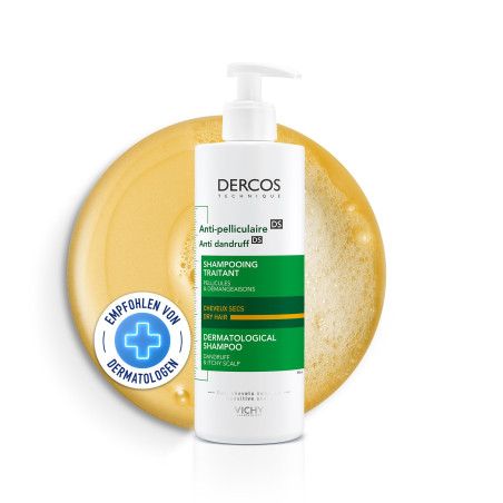 Vichy dercos шампоан против пърхот сух скалп 390мл. 492799