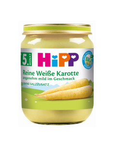 HIPP 9- ДДС Бял морков 4025, пюре, 125 гр