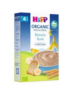 HIPP 9- ДДС 2961 "Лека нощ" Банани със Сухар, инстантна каша, 250 гр