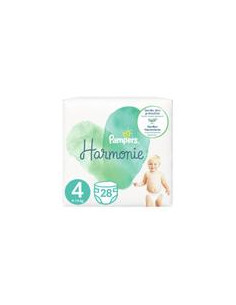 PAMPERS 9- ДДС Harmonie Размер 4, пелени, Макси, 28 бр. 2
