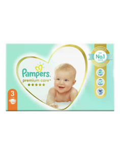 PAMPERS 9- ДДС Premium Care Размер 3, пелени, MB, 120 бр.