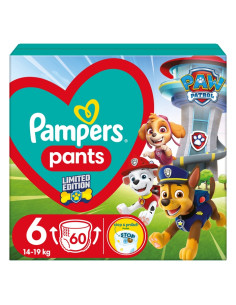 PAMPERS 9- ДДС Pants Paw Patrol Размер 6, гащички, GPP, 60 бр.