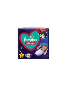 PAMPERS 9- ДДС Night Размер 4, гащички, VP, 25 бр. 2