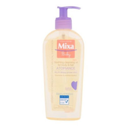 Mixa baby atopicalm бебешко олио за измиване на коса и тяло 250ml