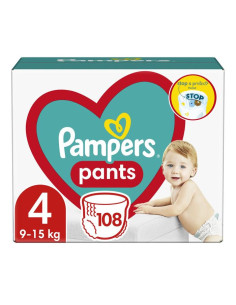 PAMPERS 9- ДДС Pants Размер 4, гащички, MB, 108 бр.