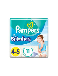 PAMPERS 9- ДДС Splashers Бански Размер 4-5, гащички, Макси, 11 бр.