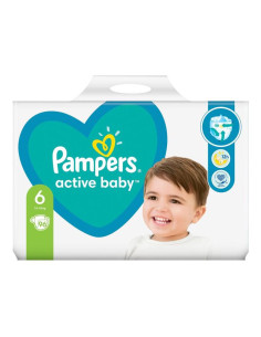 PAMPERS 9- ДДС Active Baby Размер 6, пелени, XL MB, 96 бр.