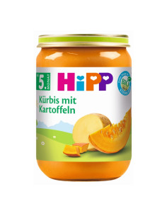 HIPP 9- ДДС 4145 Тиква, Картофи, пюре, 190 гр