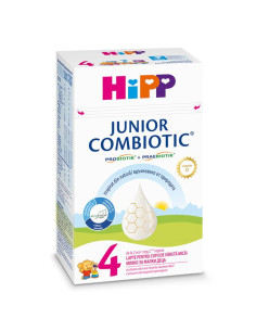 HIPP 9- ДДС Джуниър Комбиотик 4 Преходно, адаптирано мляко, 2099, 500 гр