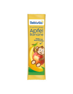 BEBIVITA 9- ДДС 11800 Плодово барче с Ябълка и Банан, барче, 25 гр