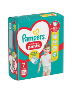 PAMPERS 9- ДДС Размер 7, гащички, VPP S7, 32 бр.