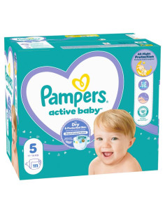 PAMPERS 9- ДДС Active Baby Размер 5, пелени, MB S5, 111 бр.