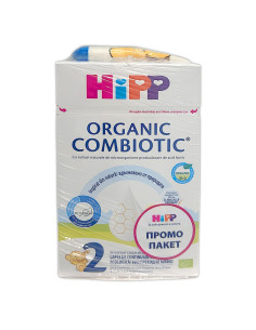 HIPP 9- ДДС БИО Комбиотик 2 Преходно, адаптирано мляко, с Лигавник Розов, 800 гр