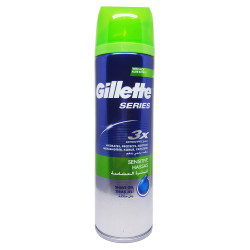 GILLETTE Series Успокояващ, гел за бръснене, за чувствителна кожа с алое вера, 200 мл