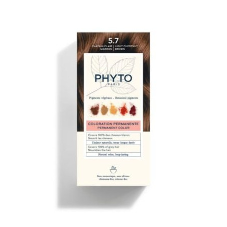 Phyto phytocolor №5.7 светъл кафяв кестен