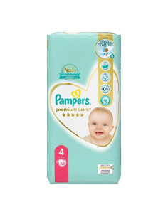 PAMPERS 9- ДДС Premium Care Размер 4, пелени, VP, 52 бр.