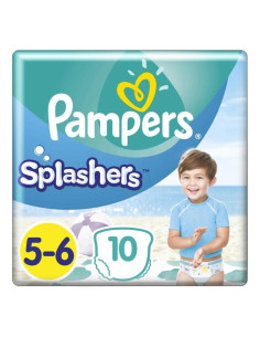 PAMPERS 9- ДДС Splashers Бански Размер 5-6, гащички, Джуниър, 10 бр.