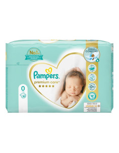 PAMPERS 9- ДДС Premium Care Размер 0, пелени, SMP, 30 бр.