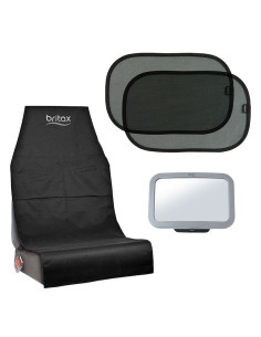 Комплект сенник за кола, протектор за седалка и огледало за обратно виждане за бебе Britax Romer