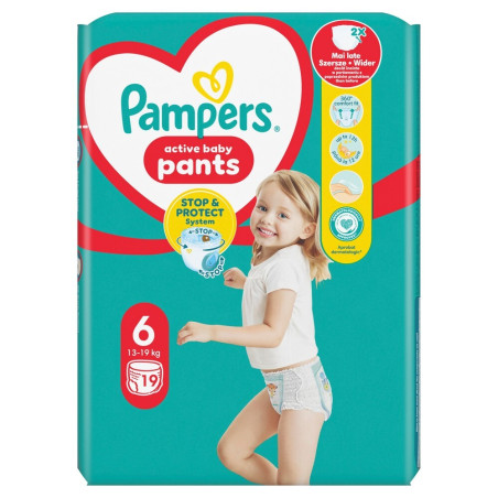 PAMPERS 9% ДДС Pants Размер 6, гащички, CP XL, 19 бр.