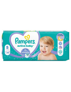 PAMPERS 9- ДДС Active Baby Размер 5, пелени, VPP S5, 50 бр.