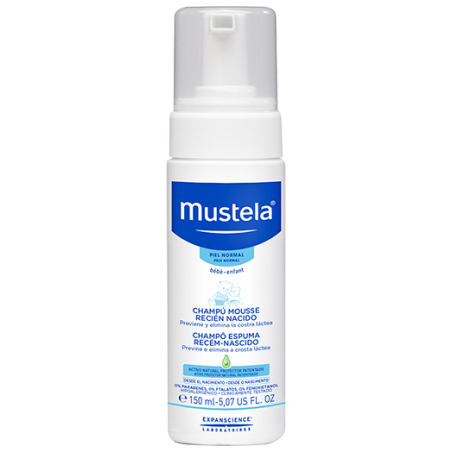 Mustela Шампоан-пяна за новородени х150 мл