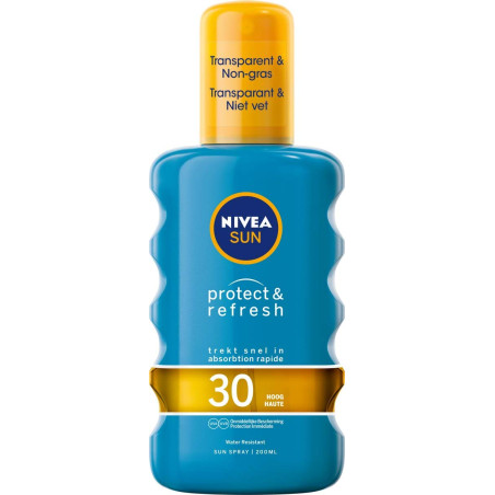 Nivea Sun Protect and Dry Touch Слънцезащитен спрей SPF30 x200 мл
