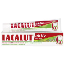 Lacalut Aktiv Herbal Паста за зъби x75 мл