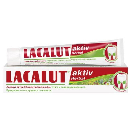 Lacalut Aktiv Herbal Паста за зъби x75 мл