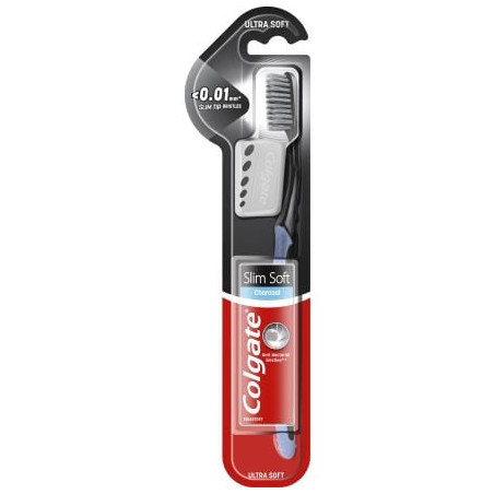 Colgate Slim Soft Charcoal блистер четка за зъби