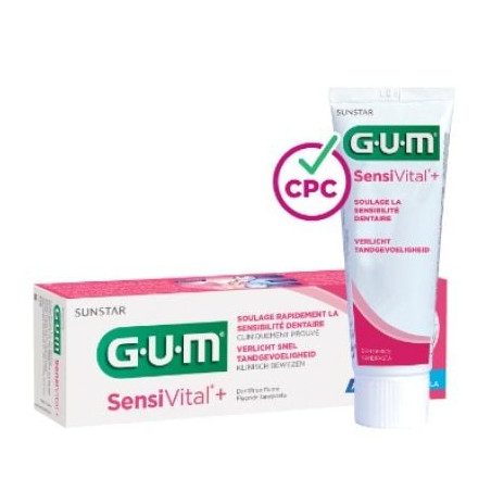 GUM Sensivital+ Паста за чувствителни зъби 75 ml