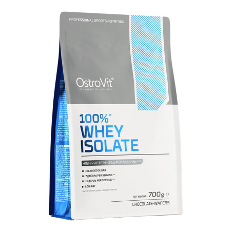 OstroVit Изолат от суроватъчен протеин с вкус на шоколадова вафла (23 дози) 700 g