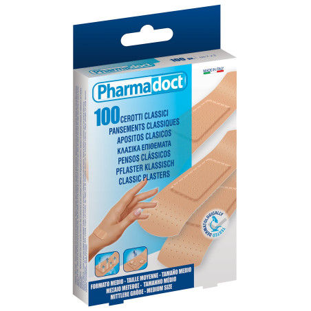 Pharmadoct Класически пластир х100 броя