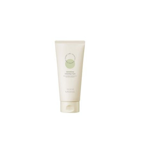 Missha Creamy Latte Почистваща пяна за лице със зелен чай 172 ml