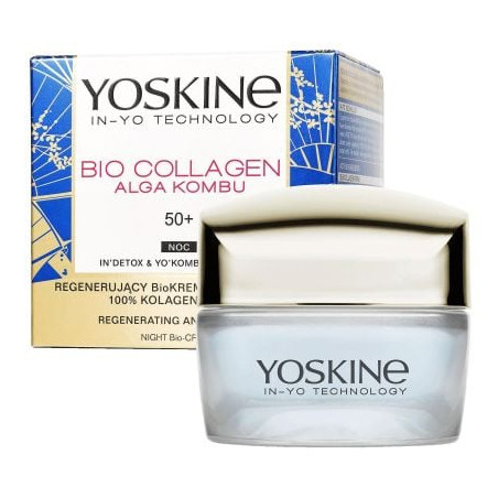 Yoskine Bio Collagen 50+ Нощен крем 50 ml