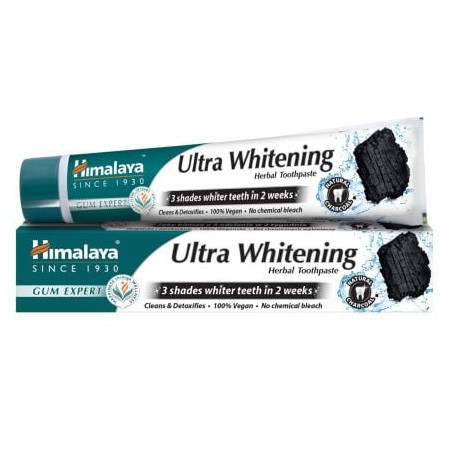 Himalaya Ultra Whitening Паста за зъби с активен въглен 75 ml