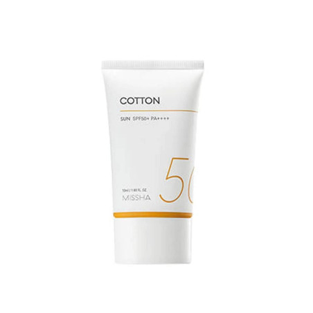 Missha Sun Cotton Слънцезащитен крем с SPF50+ 50 ml