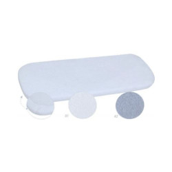 Чаршаф за матрак за количка Baby Matex хавлия 0247, 75x35 см. 42 Сив